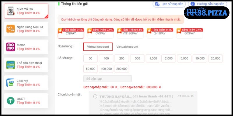 điều khoản điều kiện thanh toán